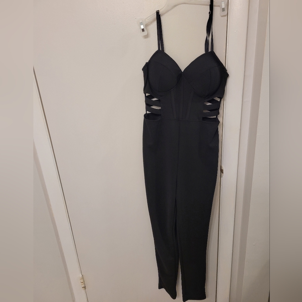 Haute Monde Cutout Bodysuit, Small, Black